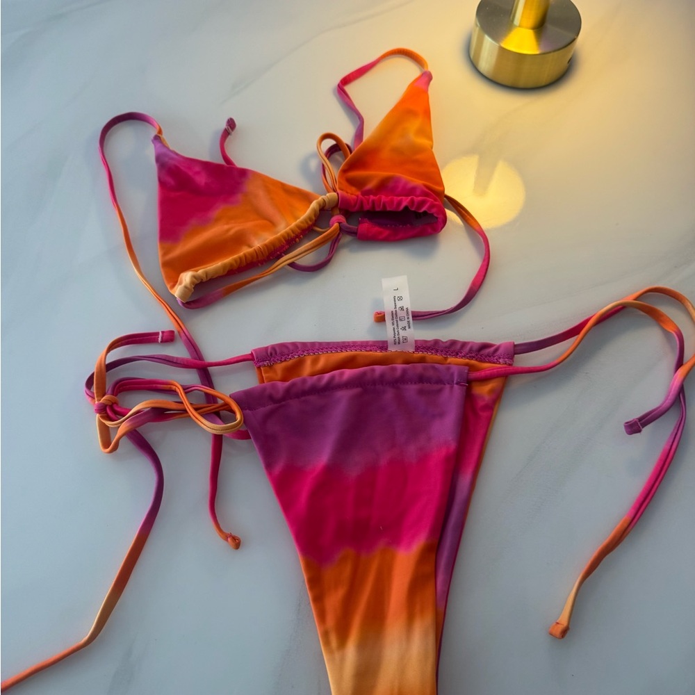 Vibrant Tie-Dye Bikini Set